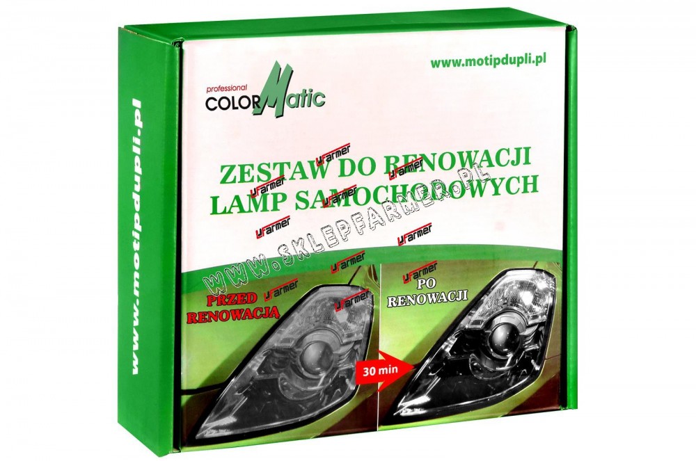 ZESTAW DO RENOWACJI LAMP /MOTIP/